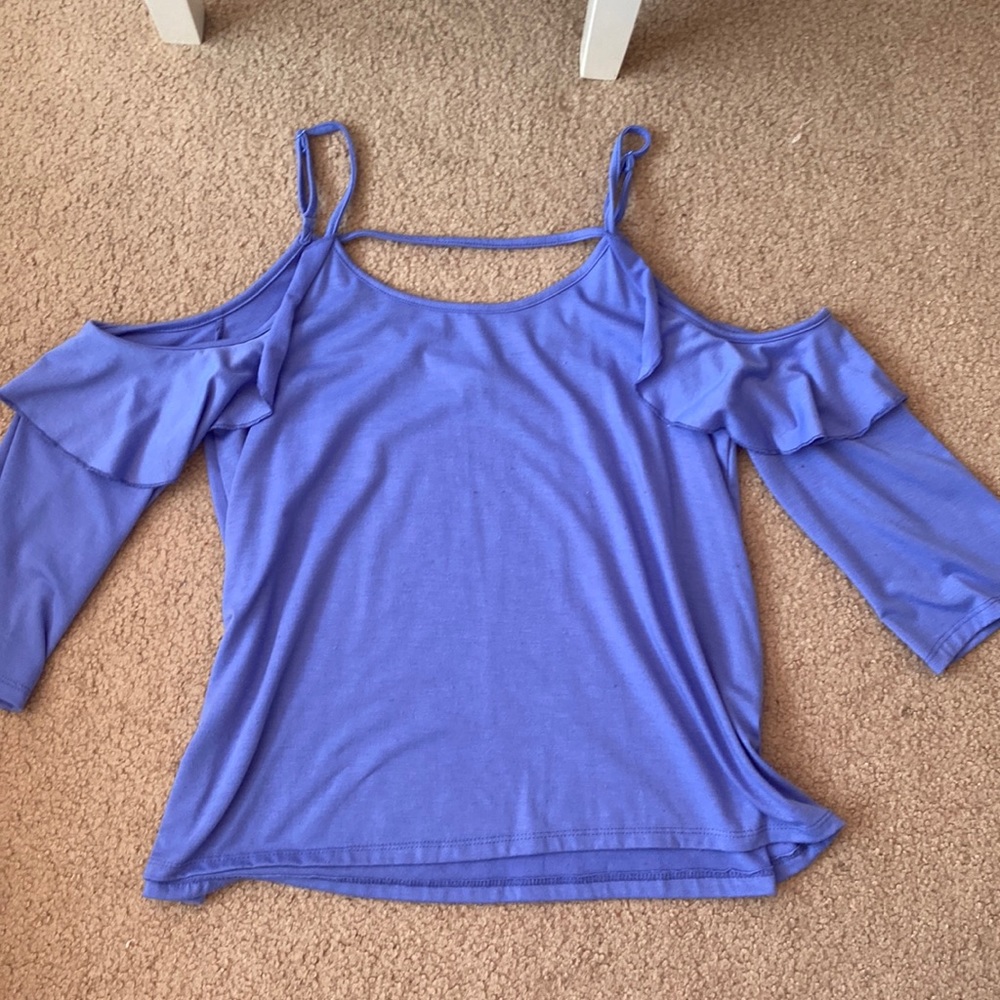 Indigo, loose fitted, blouse